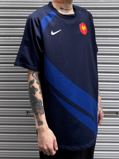 00’s NIKE 「FRANCE」ラグビーシャツ