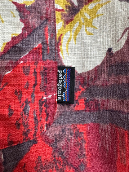 90's PATAGONIA 「Pataloha」ハイビスカス柄　アロハシャツ