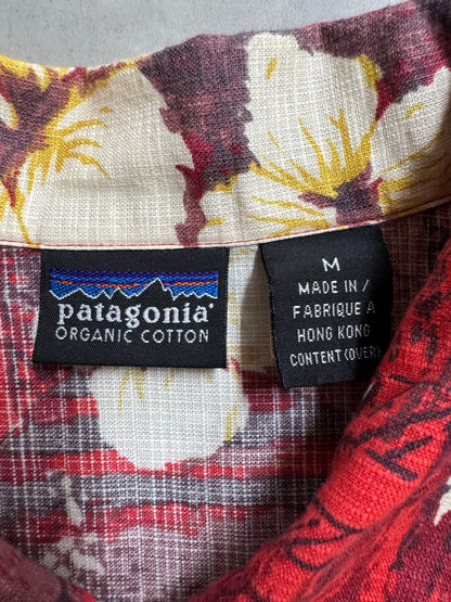 90's PATAGONIA 「Pataloha」ハイビスカス柄　アロハシャツ
