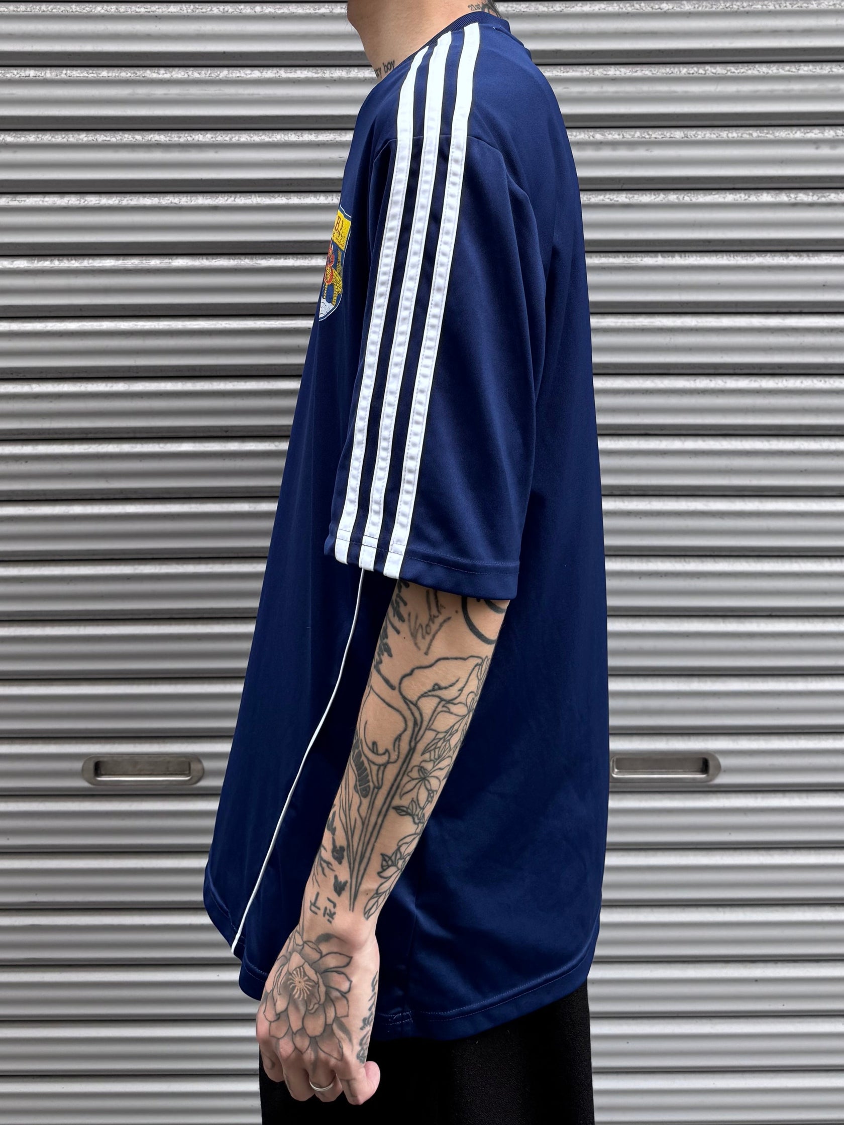 00’s adidas ｢F.C.B.P.｣ サッカーシャツ