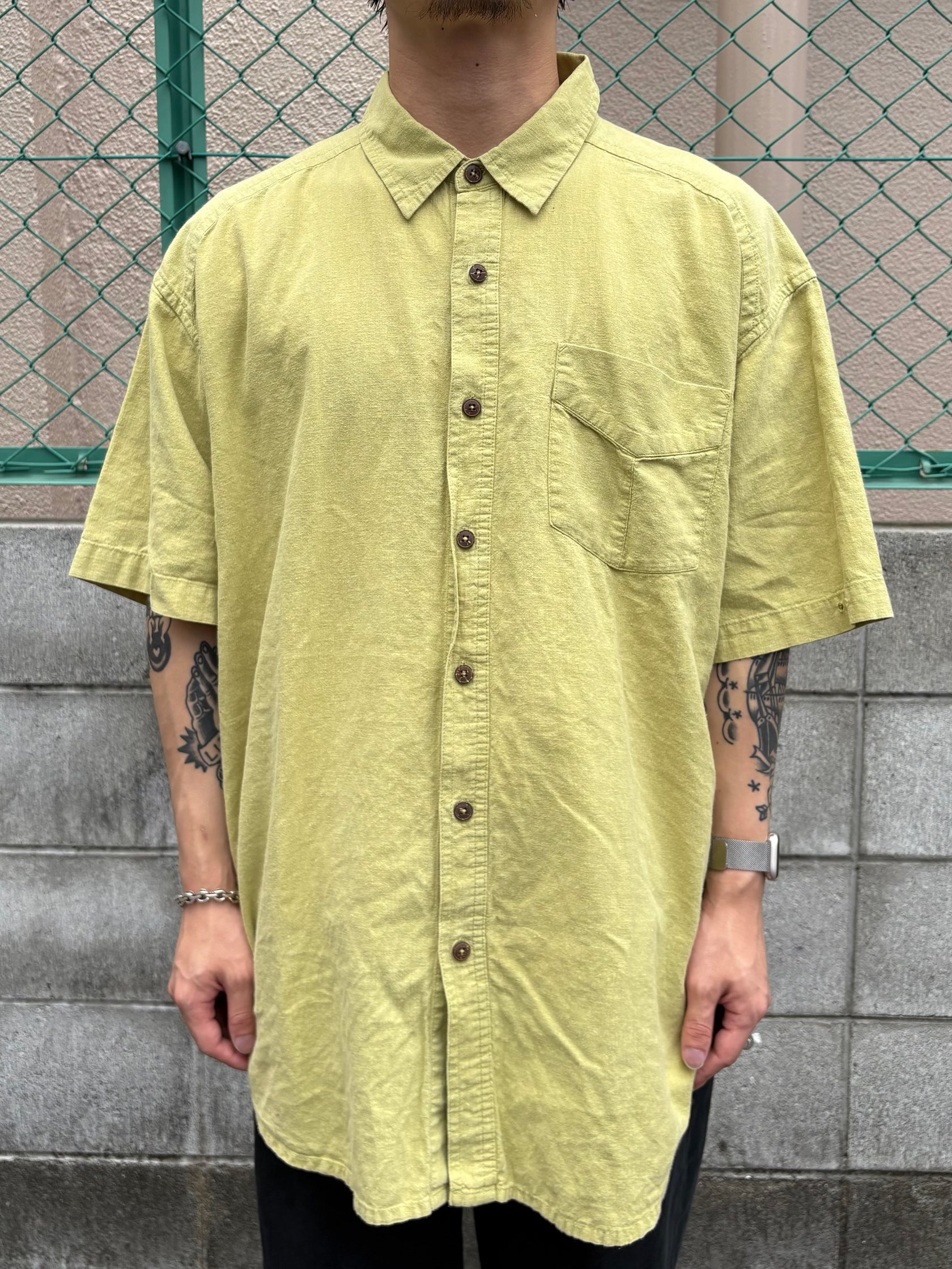 90's PATAGONIA「Linen Shirt」半袖シャツ
