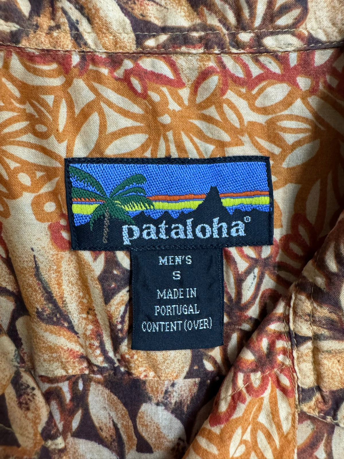 90's PATAGONIA「Pataloha」ポイントブレイク柄 アロハシャツ