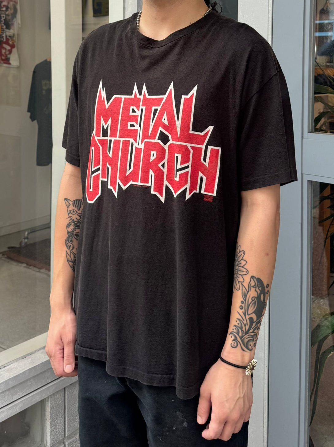 90's METAL CHURCH「HANGING IN THE BALANCE」バンドTシャツ