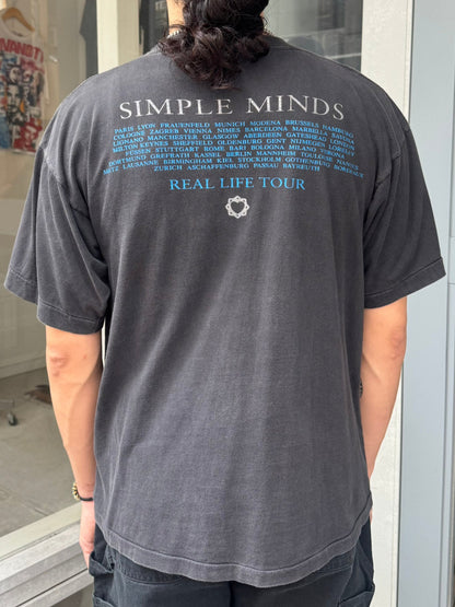 90's SIMPEL MINDS「REAL LIFE TOUR」バンドTシャツ