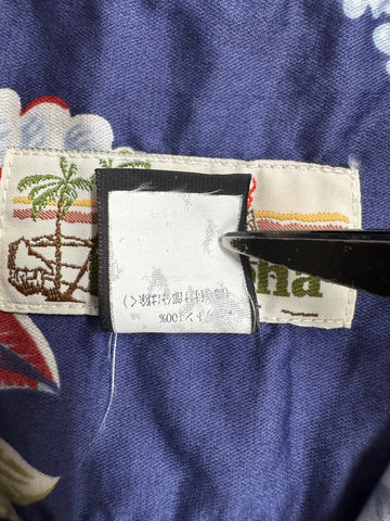 00's PATAGONIA「Pataloha」ウクレレ柄 アロハシャツ