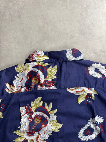 00's PATAGONIA「Pataloha」ウクレレ柄 アロハシャツ