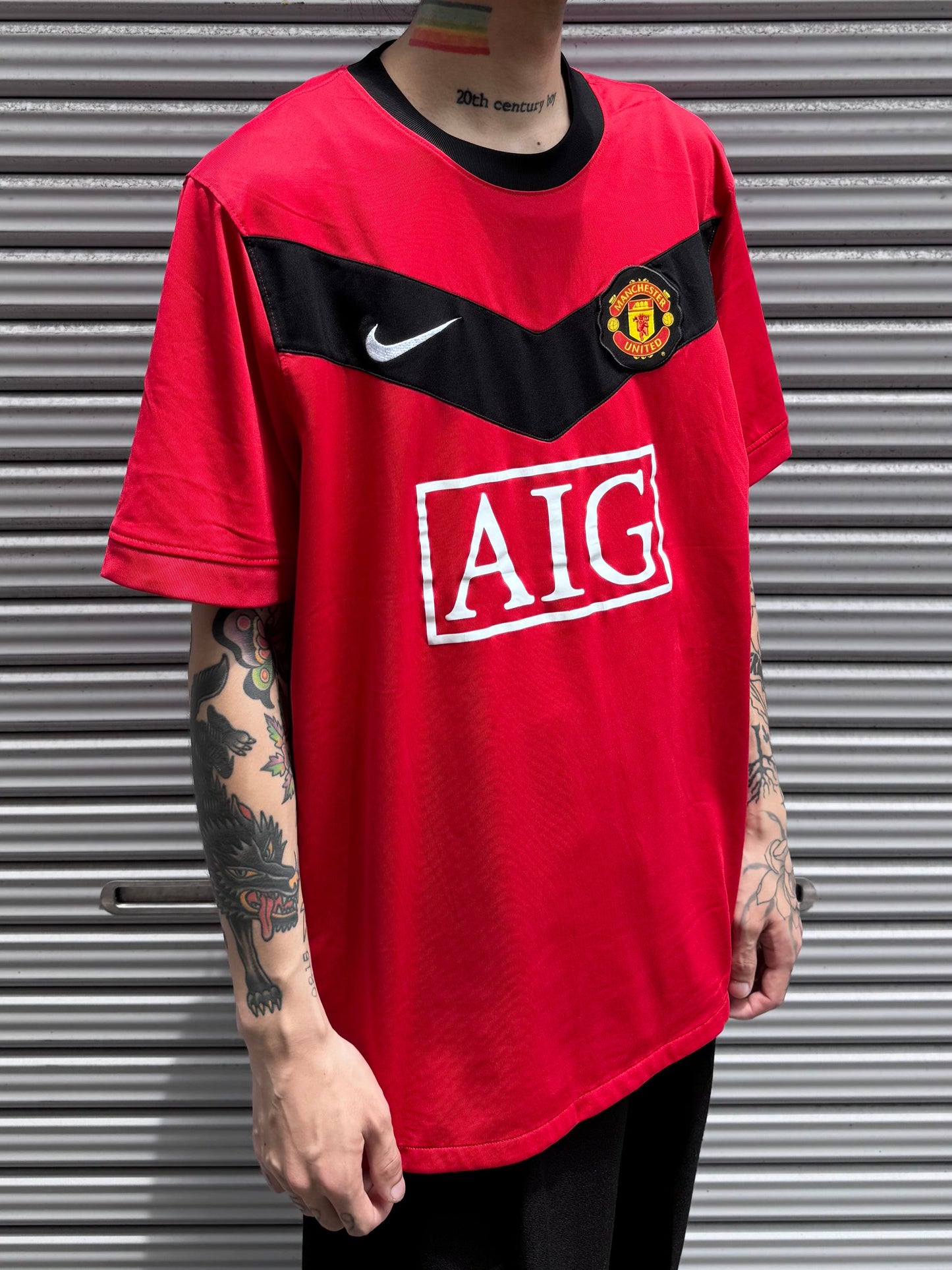 00’s NIKE「MANCHESTER UNITED」サッカーシャツ