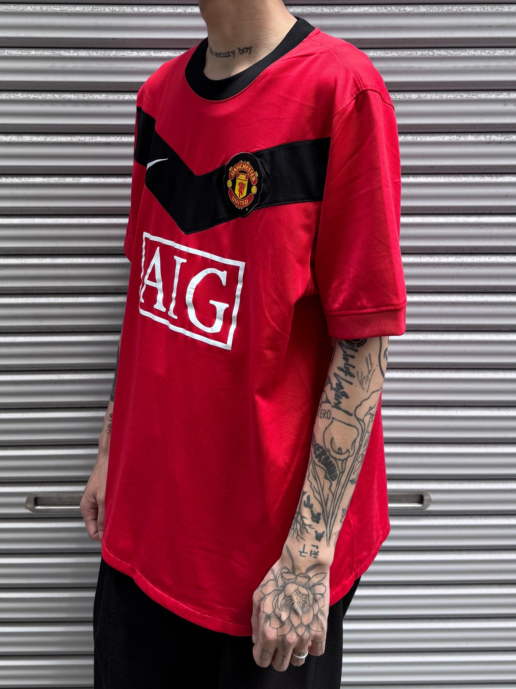 00’s NIKE「MANCHESTER UNITED」サッカーシャツ