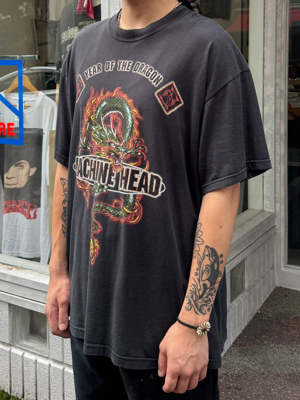 00's MACHIN HEAD 「YEAR OF DRAGON」バンドTシャツ