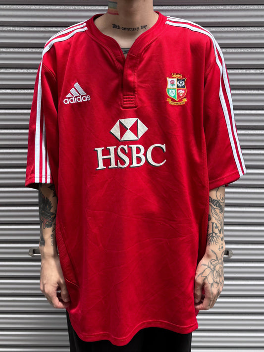 00’s adidas ｢British & Irish Lions｣ ラグビーシャツ