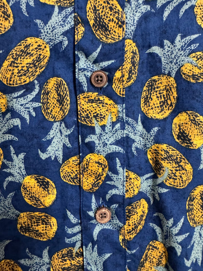 00's PATAGONIA「Pataloha」パイナップル柄 アロハシャツ