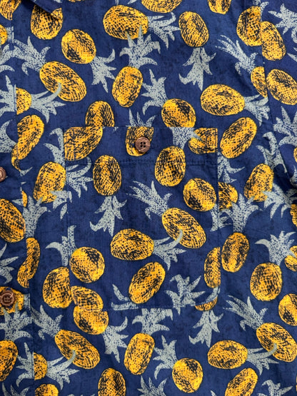 00's PATAGONIA「Pataloha」パイナップル柄 アロハシャツ