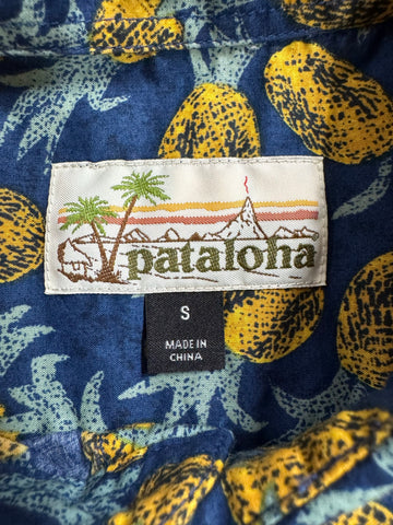 00's PATAGONIA「Pataloha」パイナップル柄 アロハシャツ