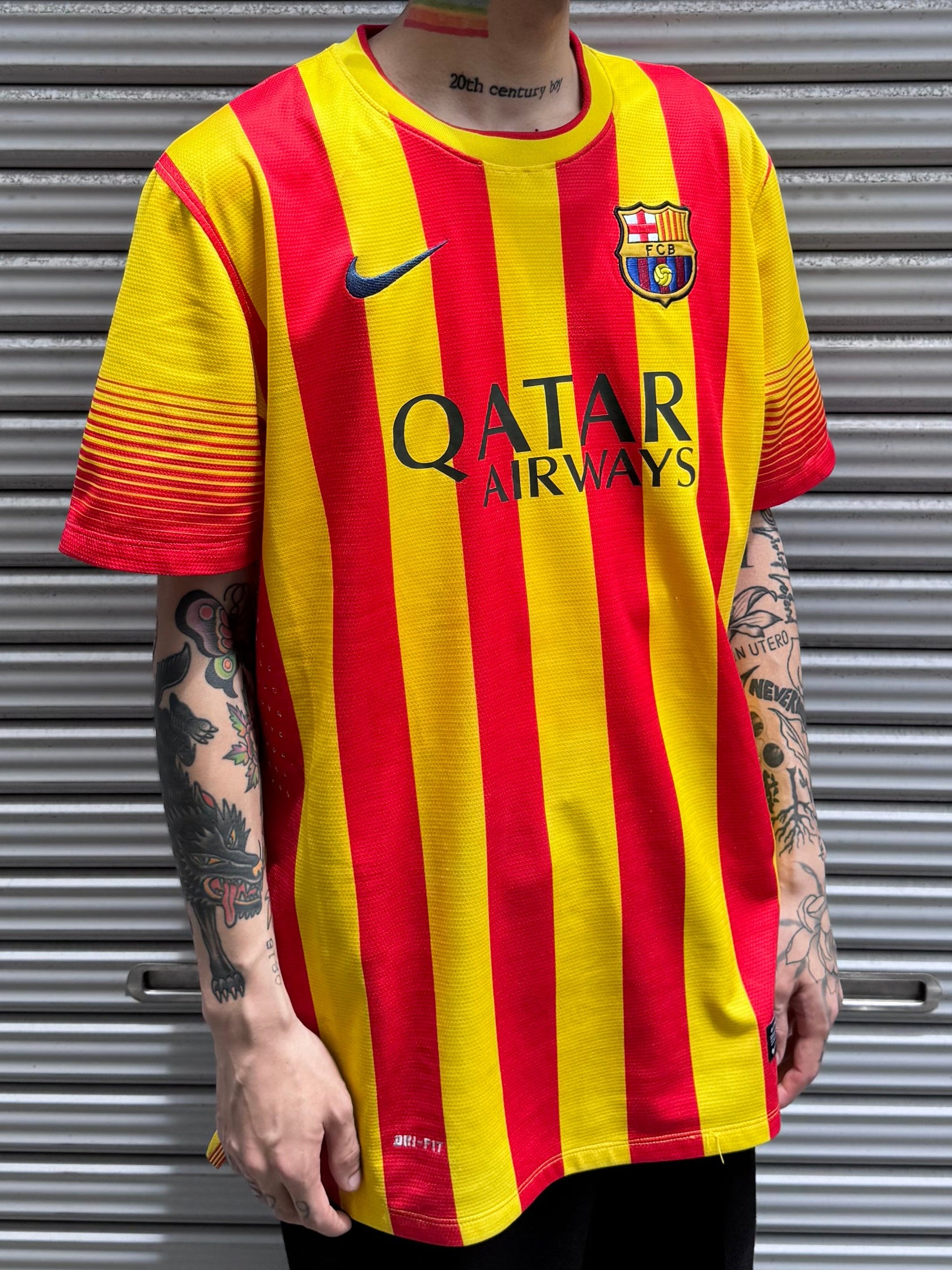 00’s NIKE ｢Barcelona｣サッカーシャツ
