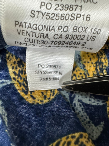 00's PATAGONIA「Pataloha」パイナップル柄 アロハシャツ