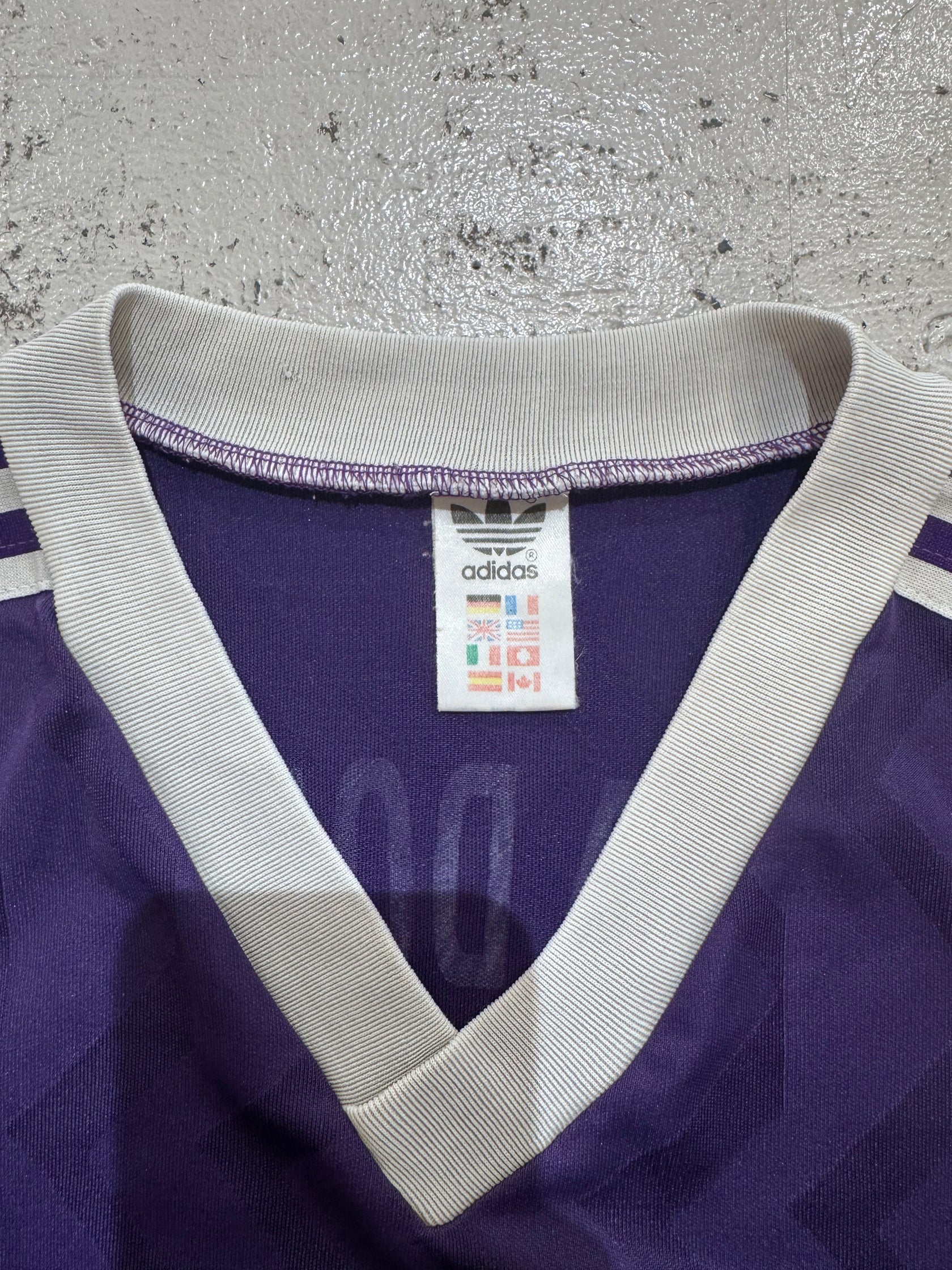 90's adidas 「HANSA DOLBERG」サッカーシャツ