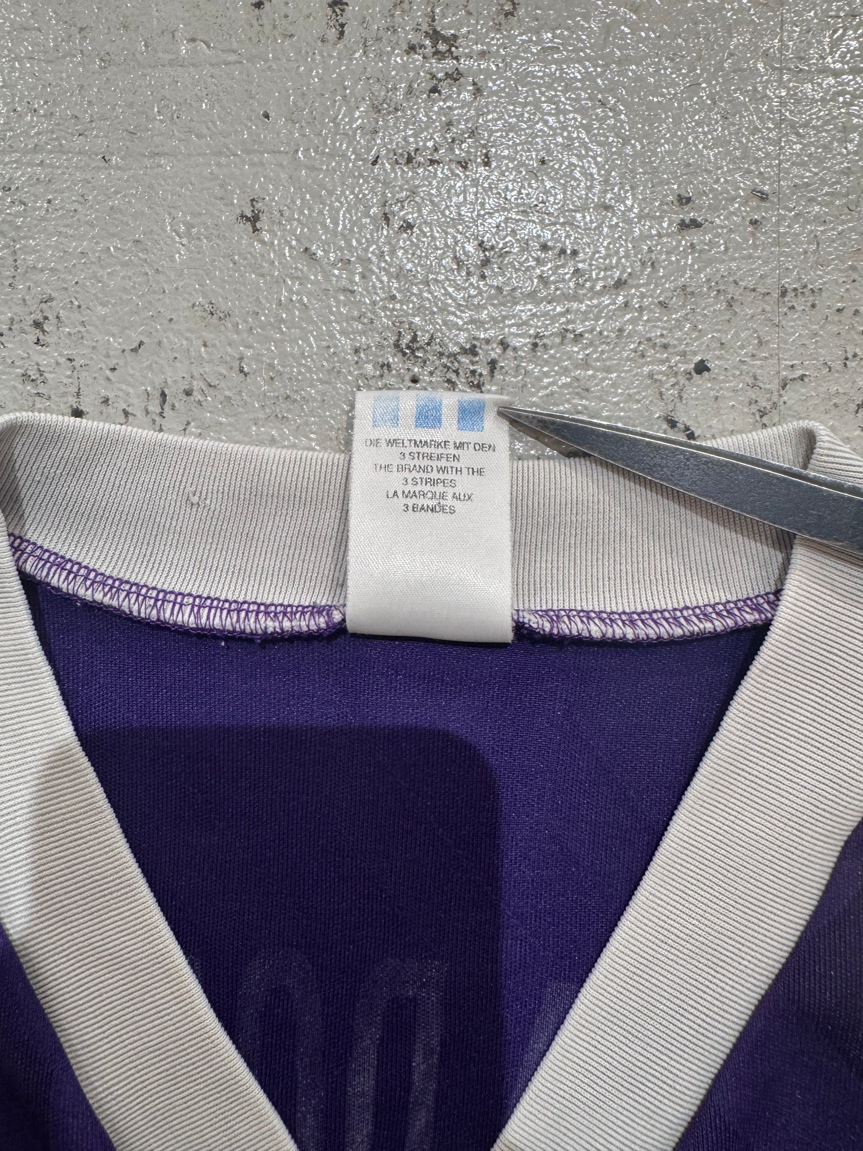 90's adidas 「HANSA DOLBERG」サッカーシャツ