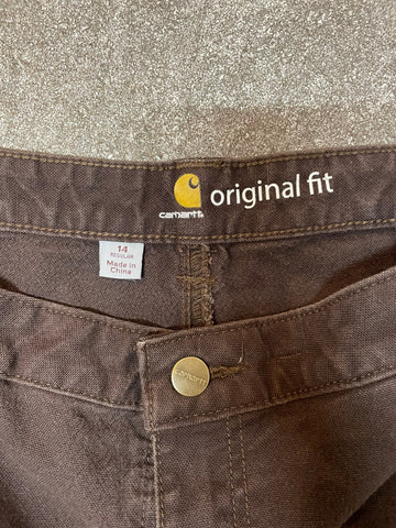 00's CARHART「DOUBLE NKEE PANT」ワークパンツ