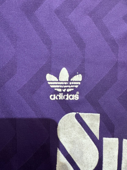 90's adidas 「HANSA DOLBERG」サッカーシャツ