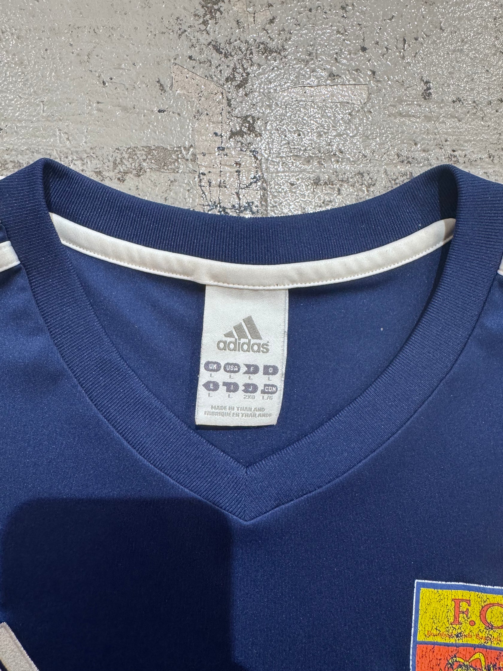 00’s adidas ｢F.C.B.P.｣ サッカーシャツ