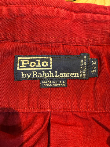 90's POLO by RALPH LAUREN USA製 コットンシャツ