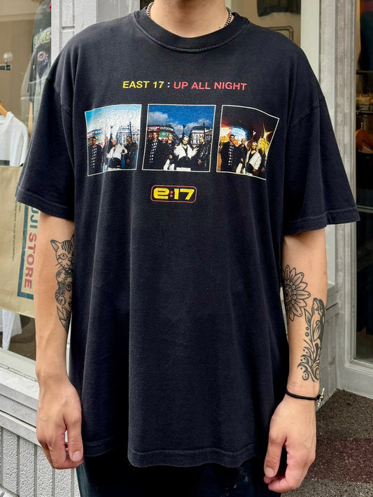 90's EAST 17「Up All Night」ラップＴシャツ