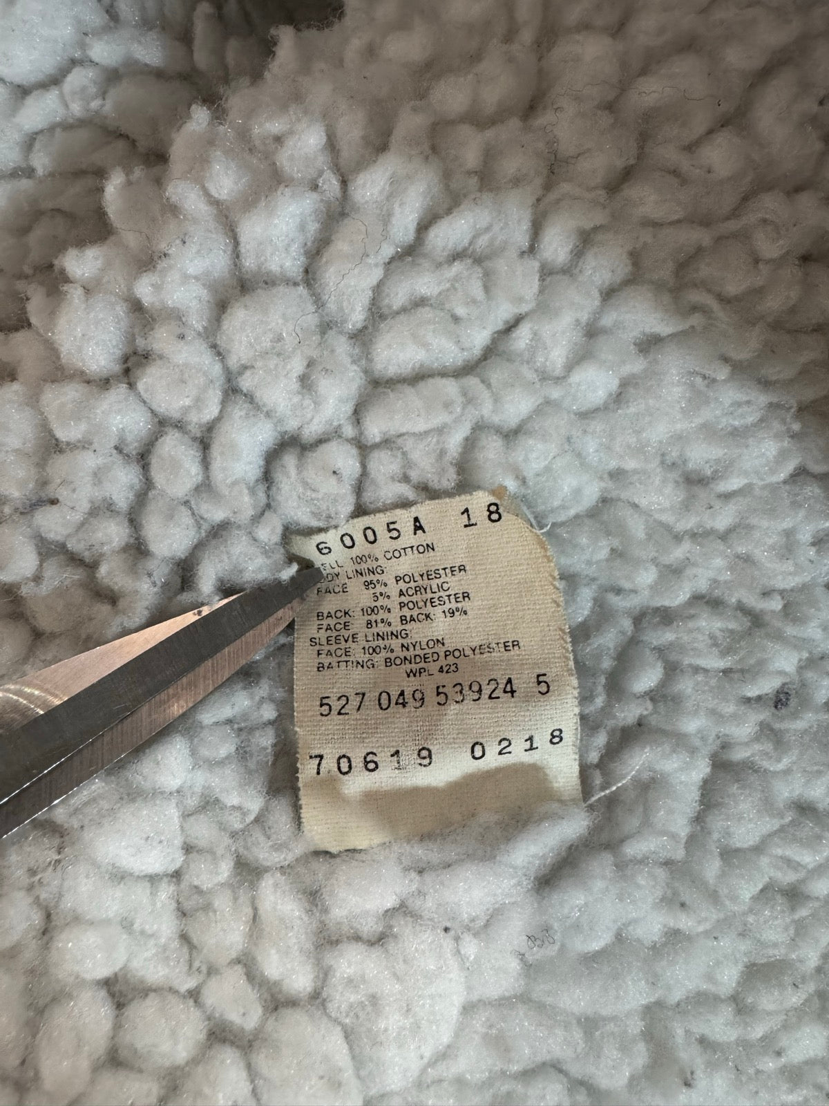 80's LEVI’S「70619-0218」USA製 デニムボアジャケット