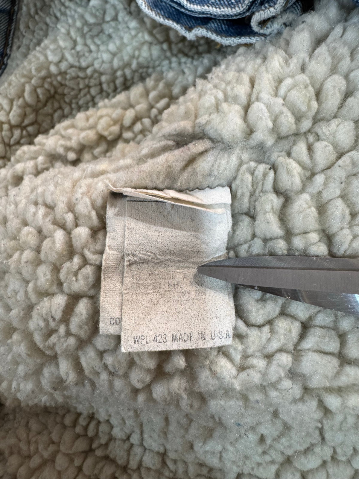 80's LEVI’S「71608-0216」USA製 デニムボアジャケット