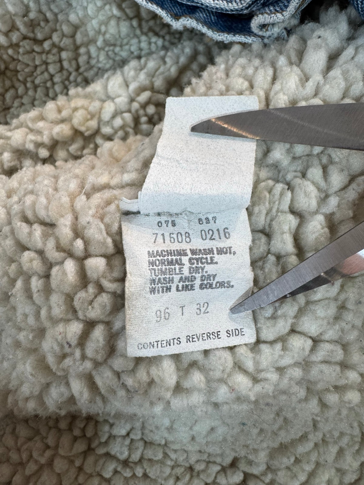 80's LEVI’S「71608-0216」USA製 デニムボアジャケット