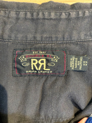 00's RALPH LAUREN「RRL」ウエスタンワークシャツ