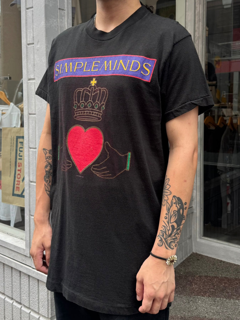 80's SIMPLE MINDS「EUROPEAN TOUR 」バンドTシャツ