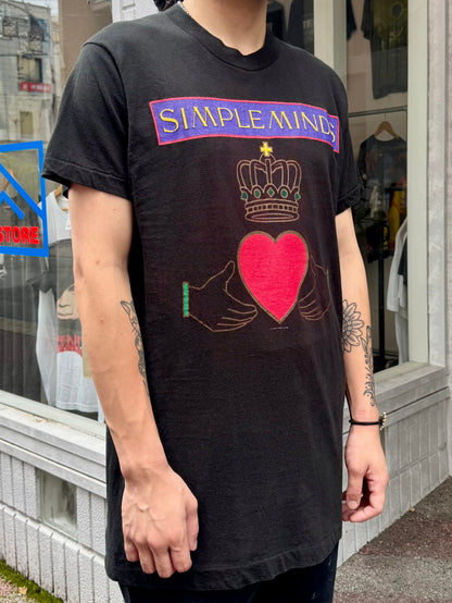 80's SIMPLE MINDS「EUROPEAN TOUR 」バンドTシャツ