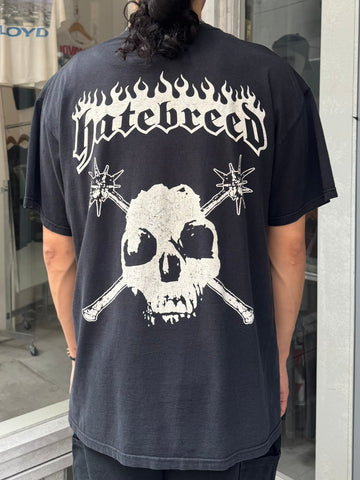 00's HATEBREED「Skull＆Bat」バンドTシャツ