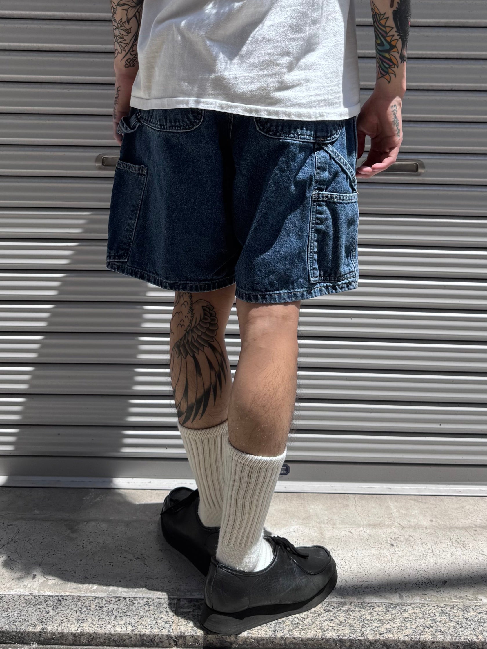 00's 「carhartt」ペインターデニムショーツ