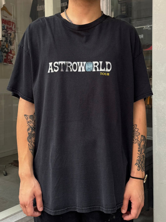00's TRAVIS SCOTT「Astroworld」ラップＴシャツ
