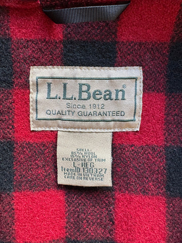 00's L.L.BEAN「Buffalo Check」ウールジャケット