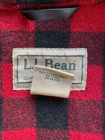 00's L.L.BEAN「Buffalo Check」ウールジャケット