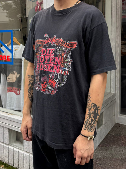 90's DIE TOTEN HOSEN「DIE GENTLEMEN BITTEN ZUR KASSE」バンドTシャツ