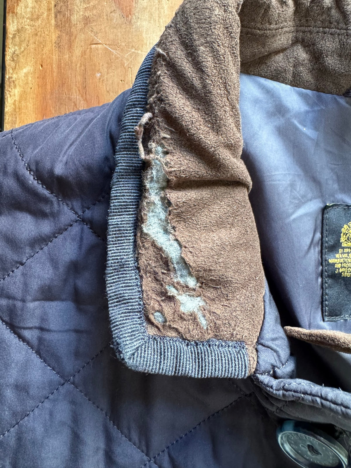 00's BARBOU「Polar Quilt」 キルティングジャケット