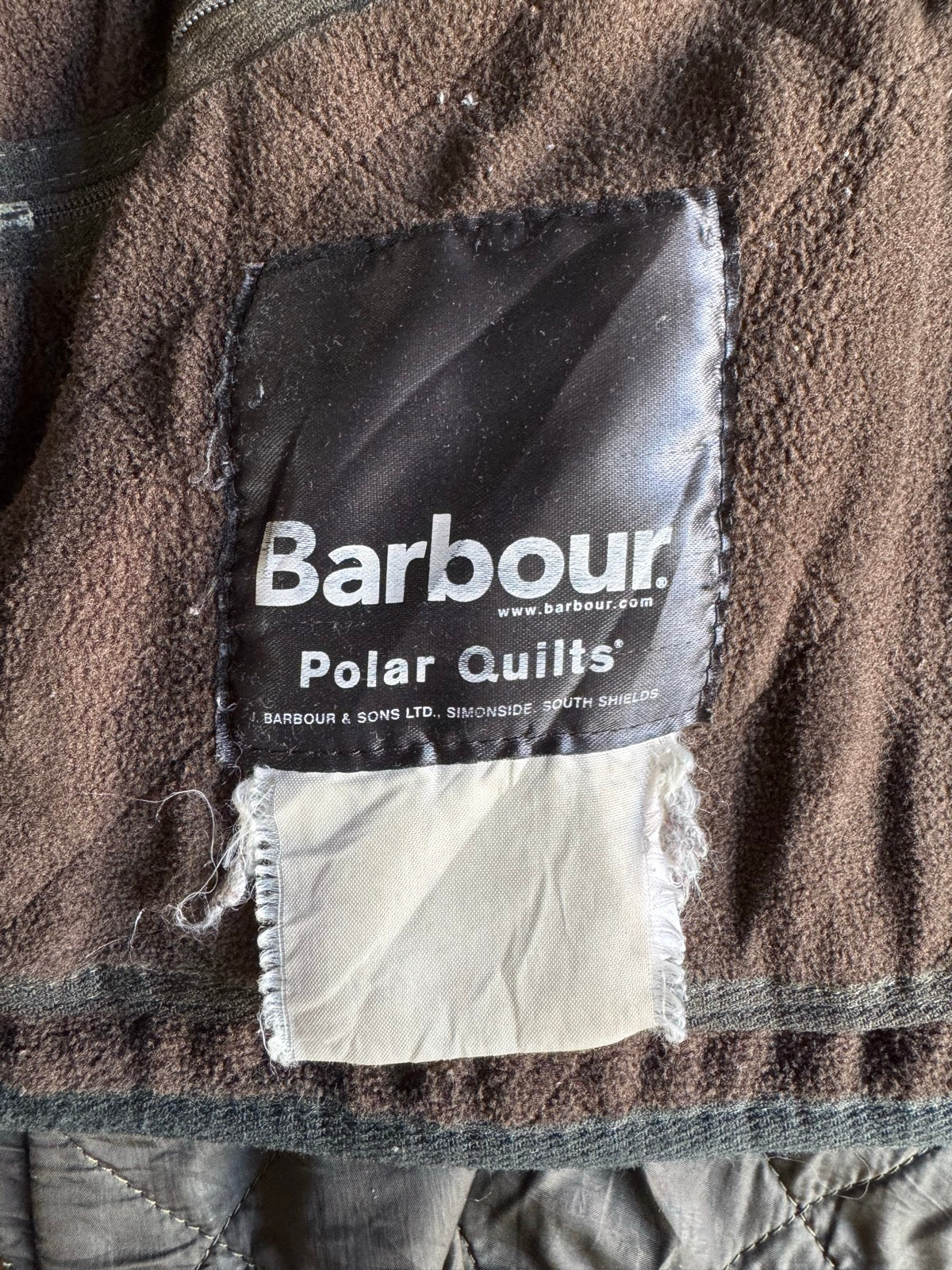 90's BARBOUR「Polar Quilt」キルティングジャケット