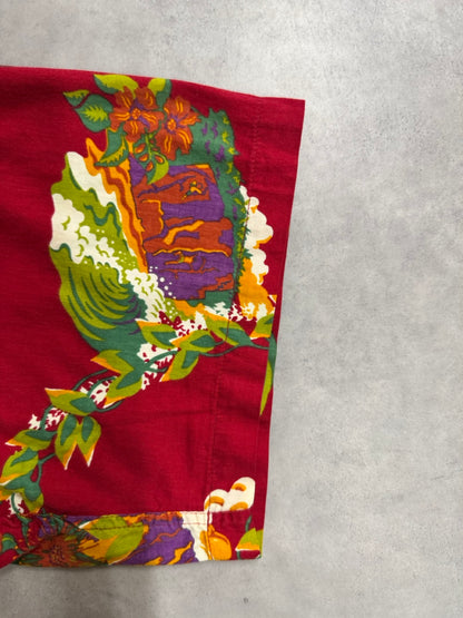 00's PATAGONIA「Pataloha」ハレイワ柄 アロハシャツ