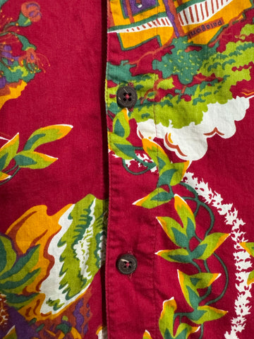 00's PATAGONIA「Pataloha」ハレイワ柄 アロハシャツ