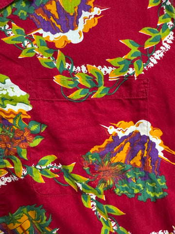 00's PATAGONIA「Pataloha」ハレイワ柄 アロハシャツ