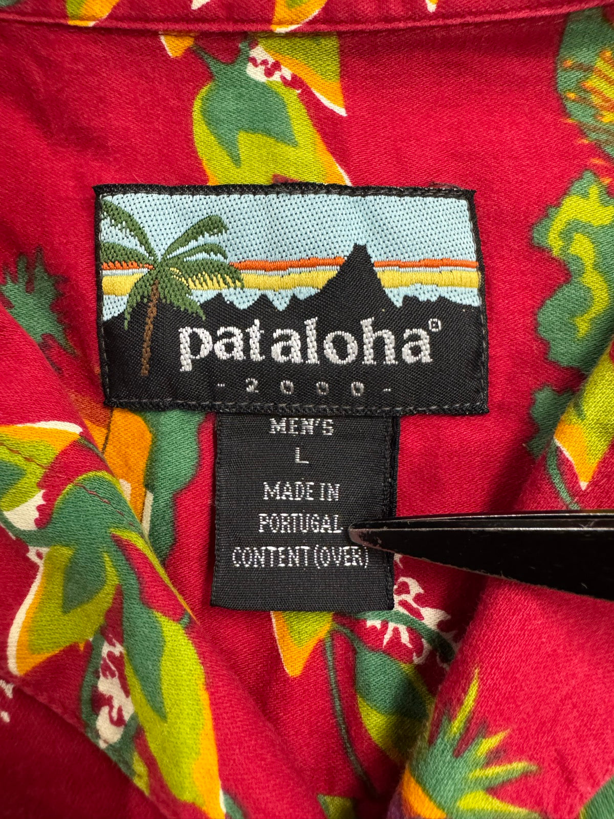 00's PATAGONIA「Pataloha」ハレイワ柄 アロハシャツ