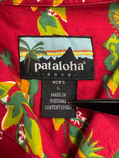 00's PATAGONIA「Pataloha」ハレイワ柄 アロハシャツ