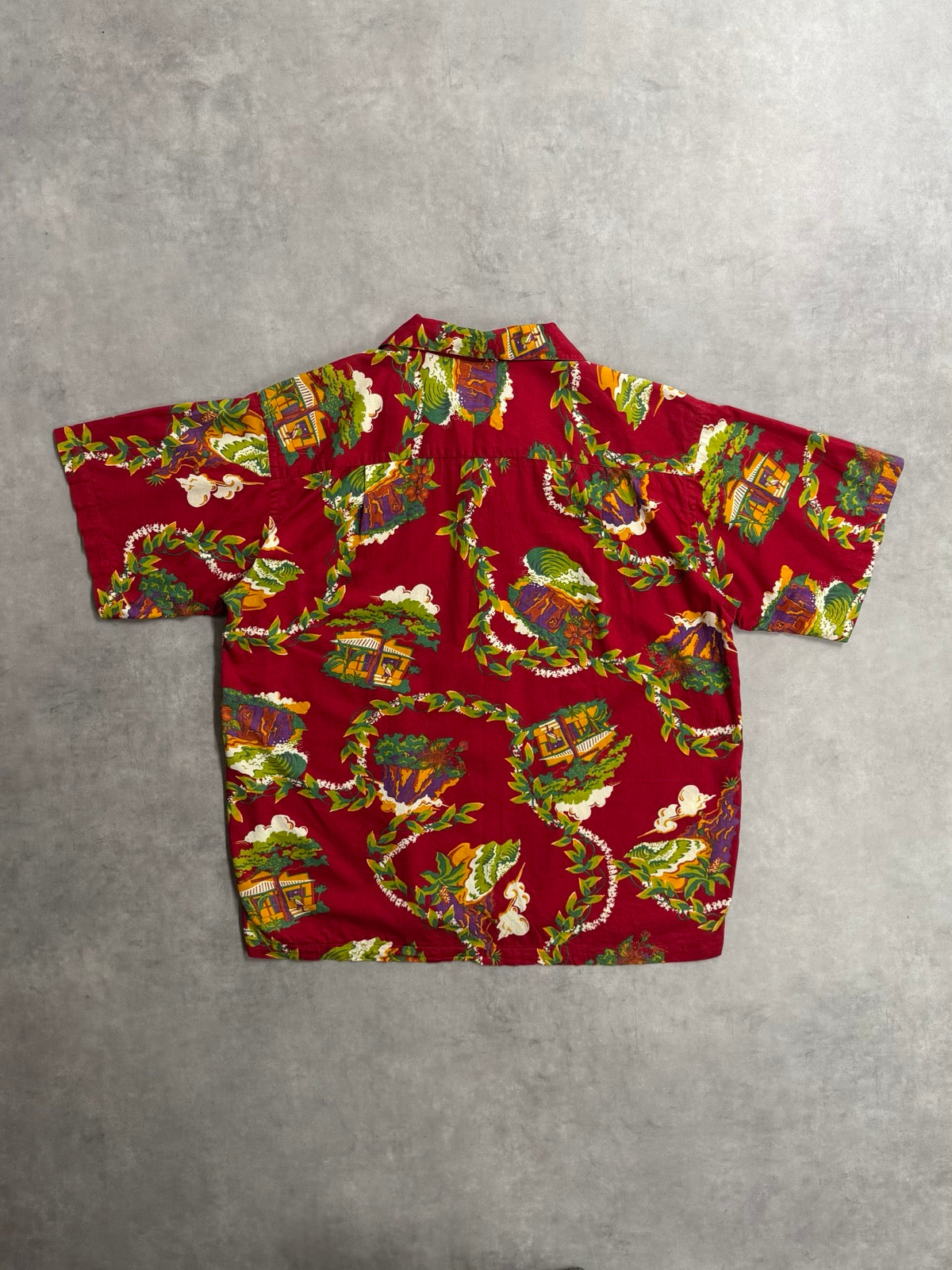 00's PATAGONIA「Pataloha」ハレイワ柄 アロハシャツ