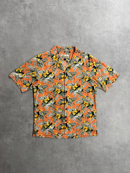 00's PATAGONIA「Pataloha」ハワイアン・ケルプ柄 アロハシャツ