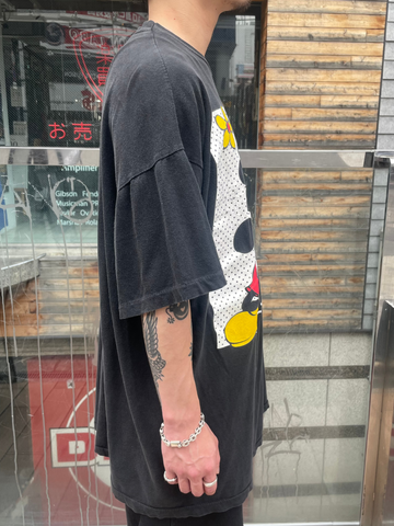 90's DISNEY「Mickey &Minnie」USA製 キャラクターTシャツ