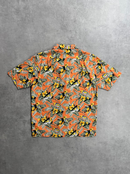 00's PATAGONIA「Pataloha」ハワイアン・ケルプ柄 アロハシャツ