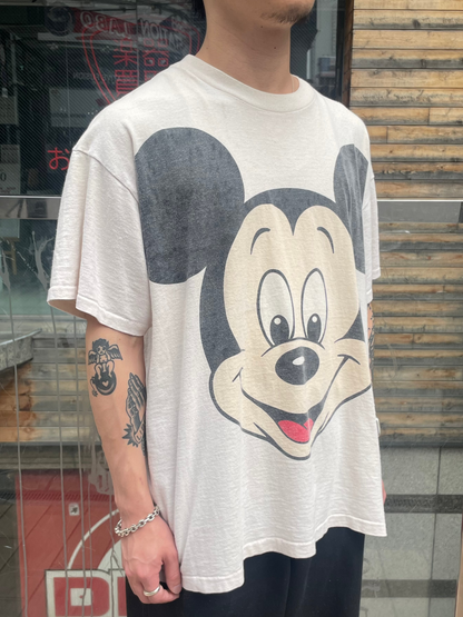 90's DISNEY「Mickey」キャラクター Tシャツ